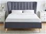 limelight tasya bed frame / dark grey