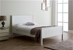 Limelight Beds Taurus High Foot End Bed Frame / White