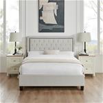 Limelight Beds Rhea Bed Frame / Natural Fabric