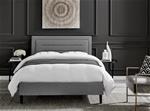Limelight Beds Picasso Bed Frame / New Grey Fabric