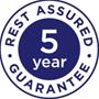 5 year guarantee