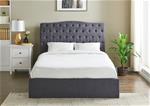 Limelight Beds Rosa Ottoman Bed Frame / Dark Grey