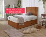 Dorlux Milano Dual Season Divan Bed with Free Headboard